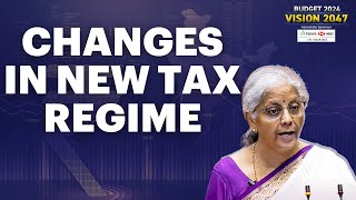 Income Tax Slabs In Union Budget 2024 Changes In New Tax Regime Announced [upl. by Maryanne]