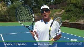 2012 BABOLAT PURE DRIVE GT COMPARED TO AEROPRO DRIVE RACQUET REVIEW [upl. by Leynad494]