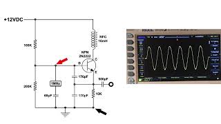 1MHz Crystal Oscillator How to Find the RF Feedback Path [upl. by Shalne536]