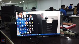 how to change new screen monitor dell S2421HN [upl. by Lennod252]