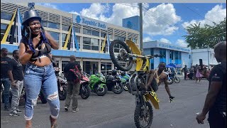 StLucia 45th independence bike rally clips [upl. by Iznik388]