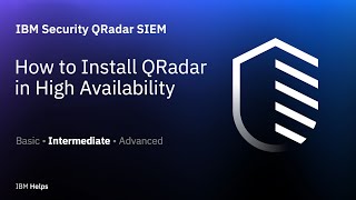 QRadar How to install QRadar in High Availability [upl. by Guenevere]