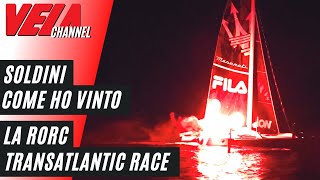 Giovanni Soldini vince alla RORC Transatlantic Race 2022 con Maserati [upl. by Egdamlat]