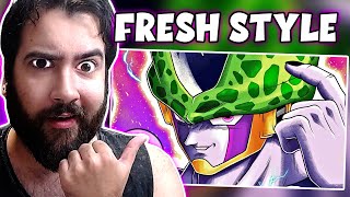 REACTION  CELL SONG  quotPerfectionquot  Divide Music Ft FabvL Dragon Ball [upl. by Yadsnil357]