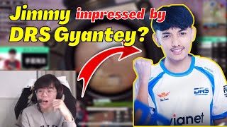 Nv Jimmy reaction on DRS Gyantey🇳🇵🔥  shocked by Gyantey [upl. by Gies245]