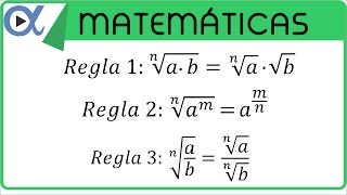 Leyes de los radicales [upl. by Elka]