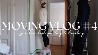 ZARA HOME HAUL DECORATING AND SHARING DESIGN MOODBOARDS  MOVING VLOG 4 [upl. by Sorodoeht]