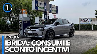 Lancia Ypsilon IBRIDA  CONSUMI e SCONTO INCENTIVI Prova su strada [upl. by Adnohral159]