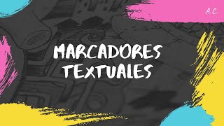 Marcadores textuales [upl. by Notsua]