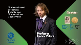 Renowned Mathematician Cedric Villani at MAICh Connecting Mathematics and Economics [upl. by Ancelin]