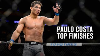 Top Finishes Paulo Costa [upl. by Beaufert]