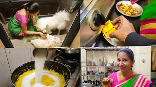 Making kesari recipe  my cooking vlog 😋  Rajis world rk [upl. by Ylrevaw]