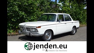 BMW 2000 Neue Klasse  1971  jenden classic car auctions [upl. by Subir789]