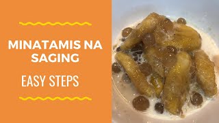 Minatamis na saging recipe  Banana Con Yelo [upl. by Bacchus]