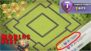 The 1 Players Base Build With Traps  Th11 TrophyWar Base  Donut Style New Popular Base Design [upl. by Aicenaj]