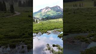 Gothic Valley in Crested Butte Colorado during wildflower season [upl. by Yoreel]