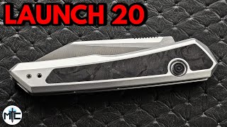 Kershaw Launch 20 Automatic Folding Knife  Full Review [upl. by Saito]