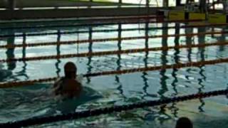 Jack Mackenroth swims the 50 meter breaststroke at Outgames Copenhagen 3313 [upl. by Thissa]