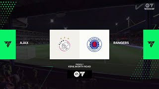 Ajax vs Rangers  Club Friendly  13th July 2024 Full Match 4K  FC 24 [upl. by Bertha]