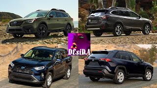 2020 Subaru Outback vs 2019 Toyota RAV4 technical comparison [upl. by Aleydis]