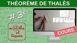 LE COURS  Théorème de Thalès  Troisième [upl. by Jansen]