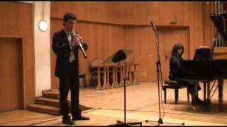 SaintSaens Oboe Sonata op166  2nd Movement [upl. by Eirrehs]