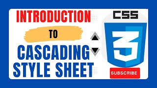 INTRODUCTION TO CASCADING STYLESHEET CSS 2 [upl. by Ahsercel]