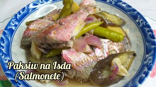 Paksiw na Isda  Salmonete easy recipe [upl. by Jarlath]