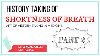 History Taking Of Shortness Of Breath [upl. by Adneral]