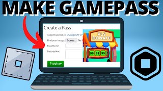 How to Make a Gamepass in Roblox Pls Donate  Add Pass to Pls Donate Roblox [upl. by Garner]