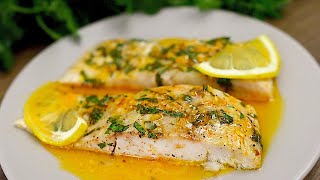 Zitronen Knoblauchbutter Fischfilet im Ofen Einfaches und leckeres Rezept [upl. by Germaine349]