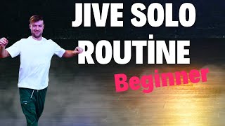 Beginner Jive  Solo Jive Routine [upl. by Ariella]