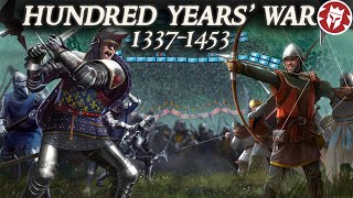 Hundred Years War  Full Story Every Battle  Animated Medieval History [upl. by Ilajna]