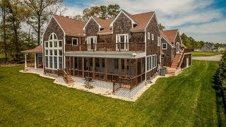 A Distinctive Waterfront Luxury Home In Delaware [upl. by Fanning]