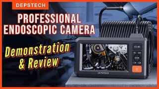 Professional Endoscope Camera  Borescope Camera Review From Depstech [upl. by Jacey]