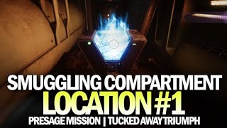 Glykons Smuggling Compartment Location 1 Presage Mission  Tucked Away Triumph Destiny 2 [upl. by Asssilem]