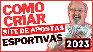 Como Criar Site de Aposta Esportiva Tutorial Completo [upl. by Aikyt137]