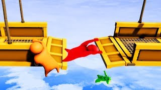 Who Will Be LAST To LET GO  Gang Beasts [upl. by Aihsad]