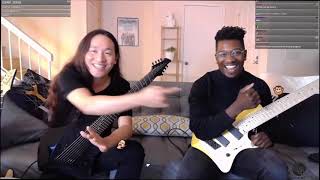 Tosin Abasi thumping Alien Thumb [upl. by Yantruoc528]