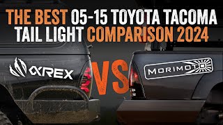 Alpharex vs Morimoto XB LED Tail Lights for 0515 2nd Gen Tacoma  Best Tail Light Shootout [upl. by Sapienza452]