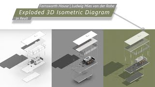 How to Make Exploded 3D Isometric Diagram in Revit [upl. by Elleraj]