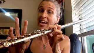 Enharmonic exercise for flute Practice daily [upl. by Ayahc51]