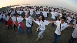 Sirtaki  The Largest Greek Folk Dance Constanta Romania HD [upl. by Martainn]