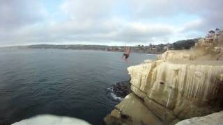 Cliff Jumping at La Jolla Cove [upl. by Elspet]