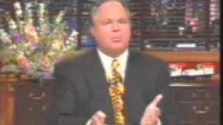 Rush Limbaugh TV Ted Kennedys Unintelligible Introduction [upl. by Isaak]