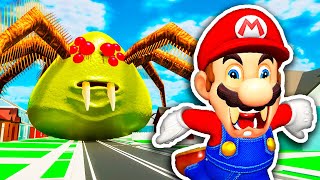 Mario Plays PouExe SPIDER POULINA MOD DLC UPDATE Bous Revenge 7 [upl. by Elata]