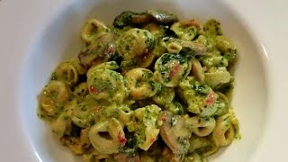 How To Make Tortellini Primavera with Pesto Sauce [upl. by Voccola305]