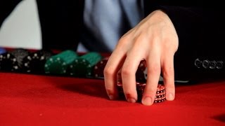 How to Shuffle Poker Chips  Poker Tutorials [upl. by Enyamert]