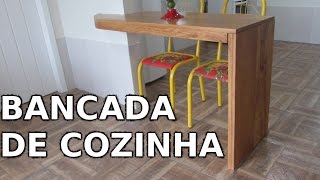 Como fazer Bancada de cozinha em L  DIY  Na oficina  S02E13 [upl. by Chandra197]