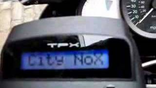 Adaptive Technologys TPX Radar Detector on BMW K1200S [upl. by Iturhs361]